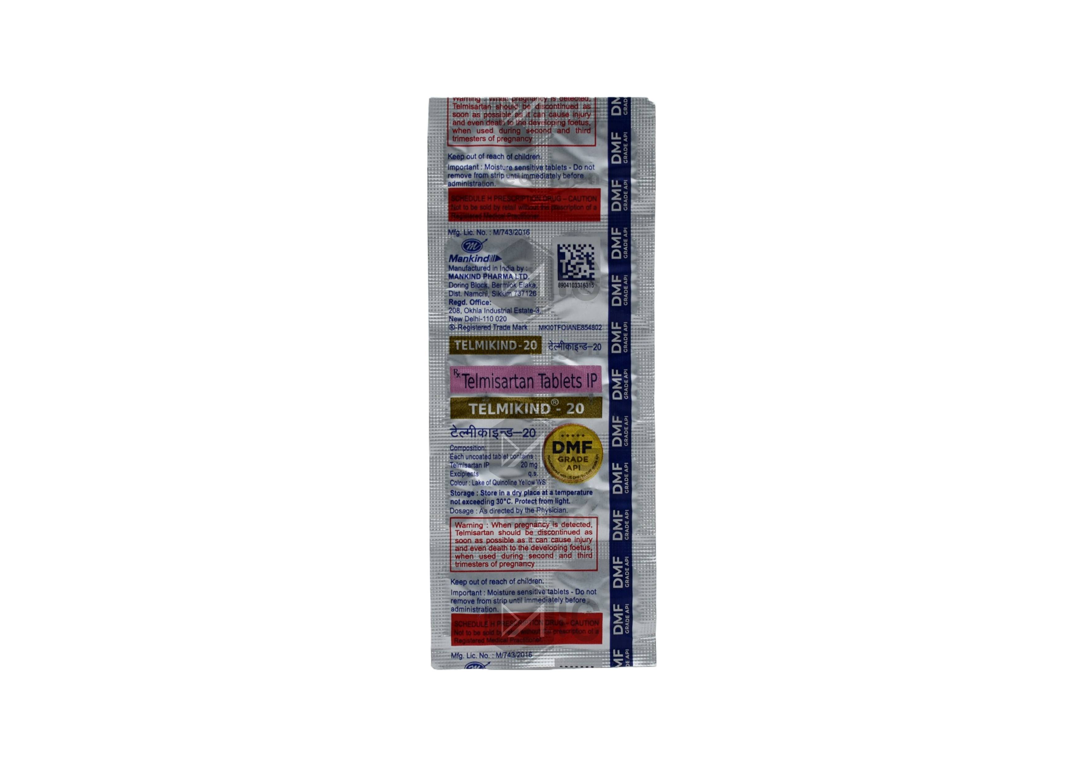 TELMIKIND 20MG