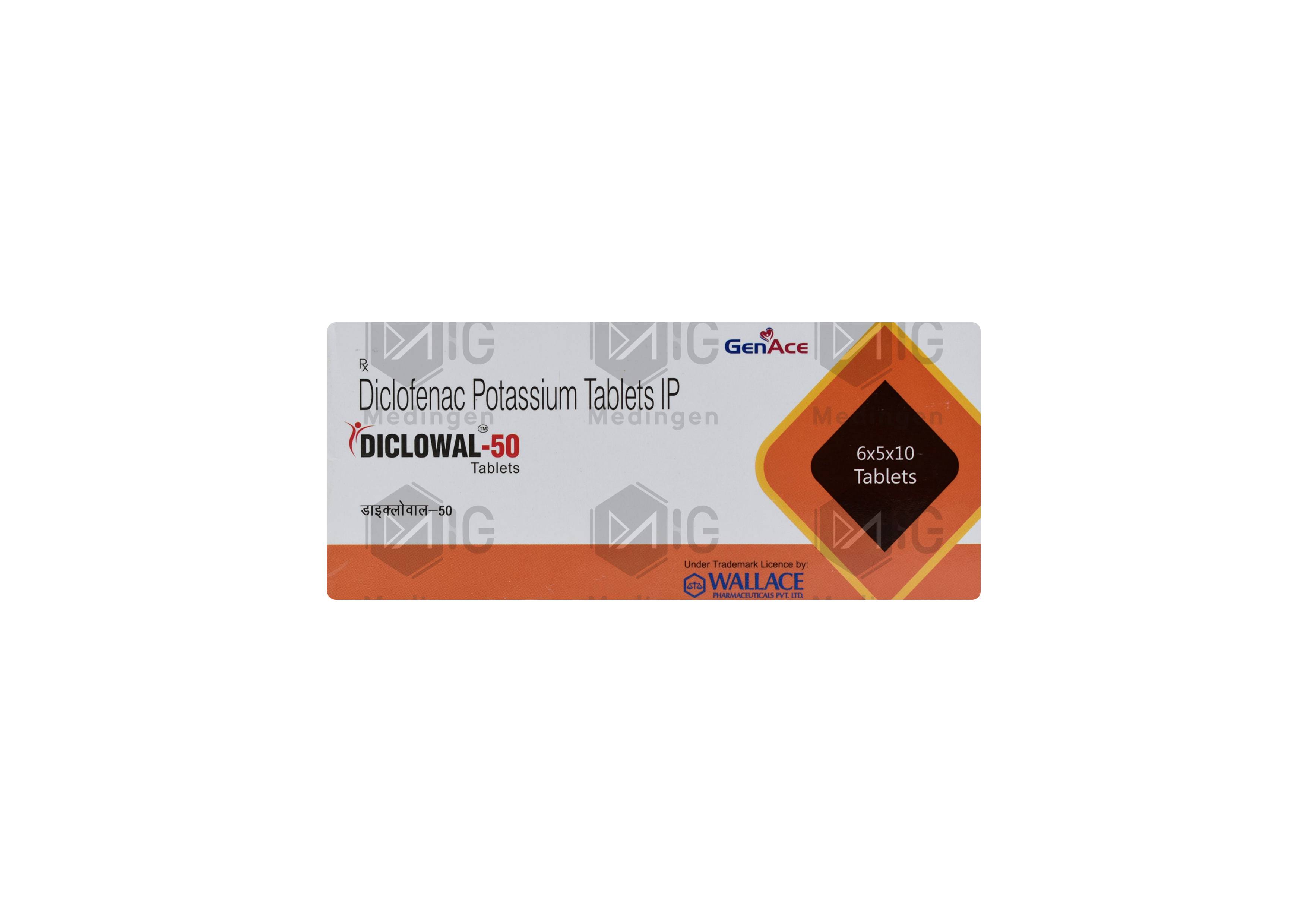 DICLOWAL 50MG