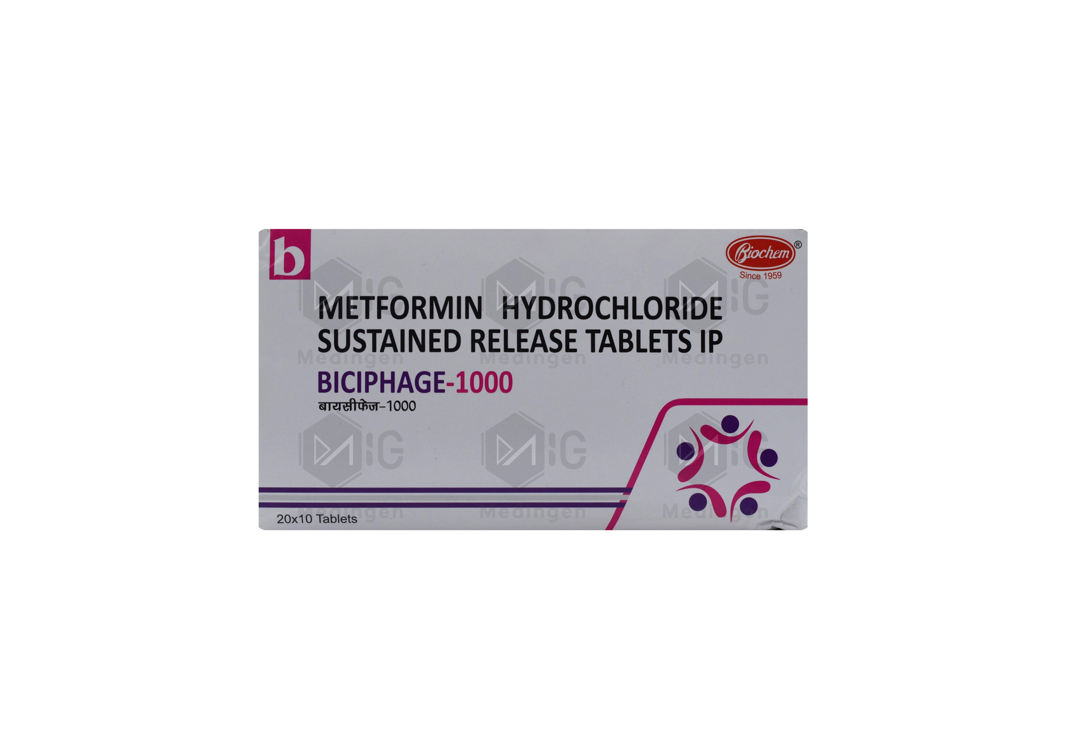 BICIPHAGE 1000MG