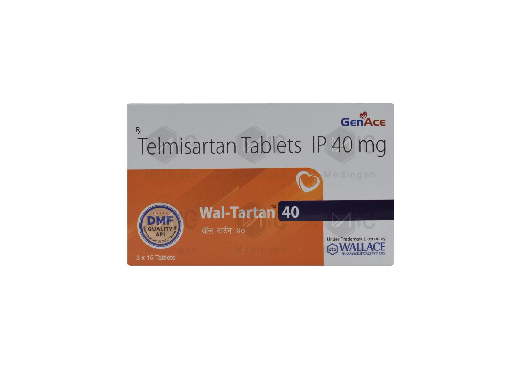 WAL TARTAN 40MG