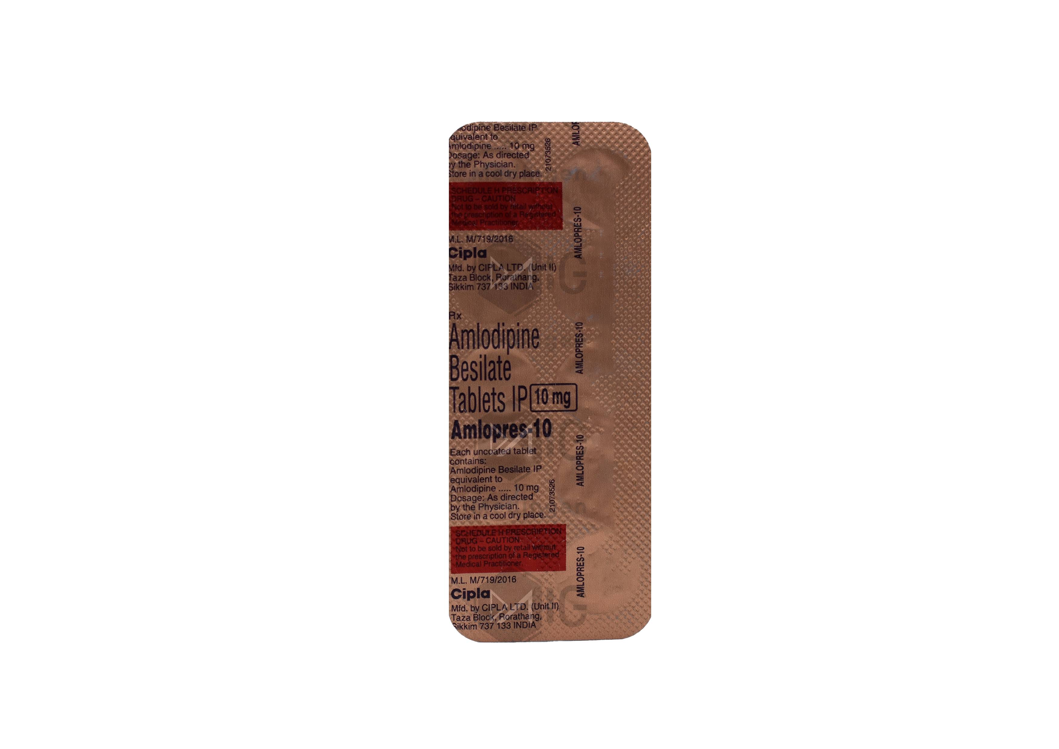 AMLOPRES 10MG
