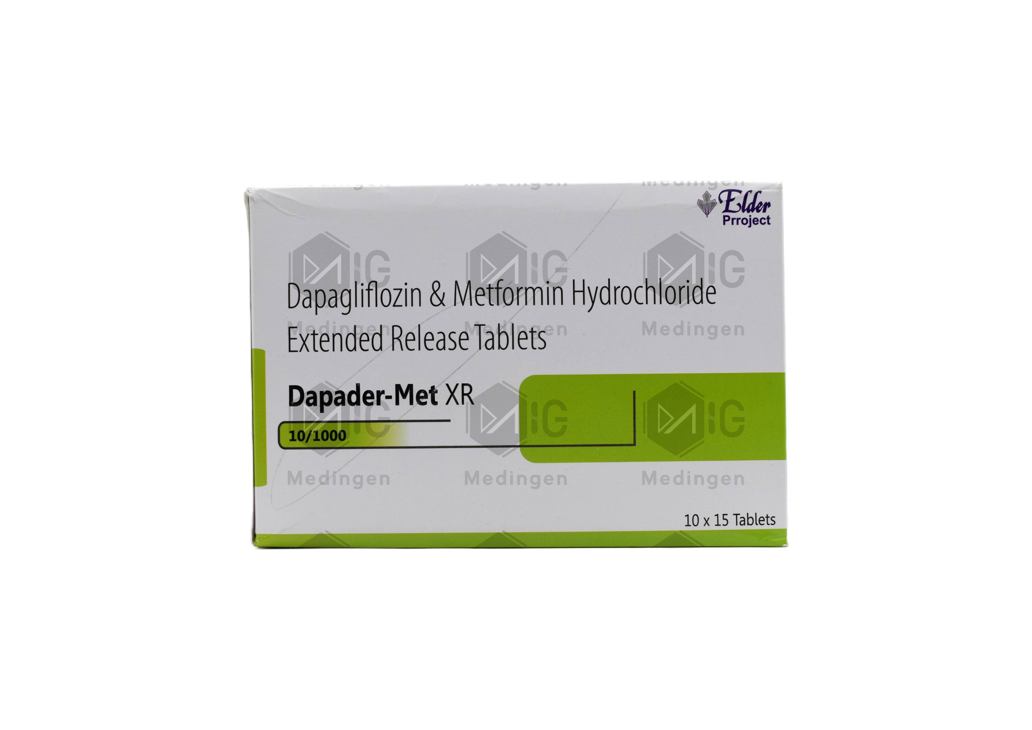 DAPADER MET XR 10/1000MG