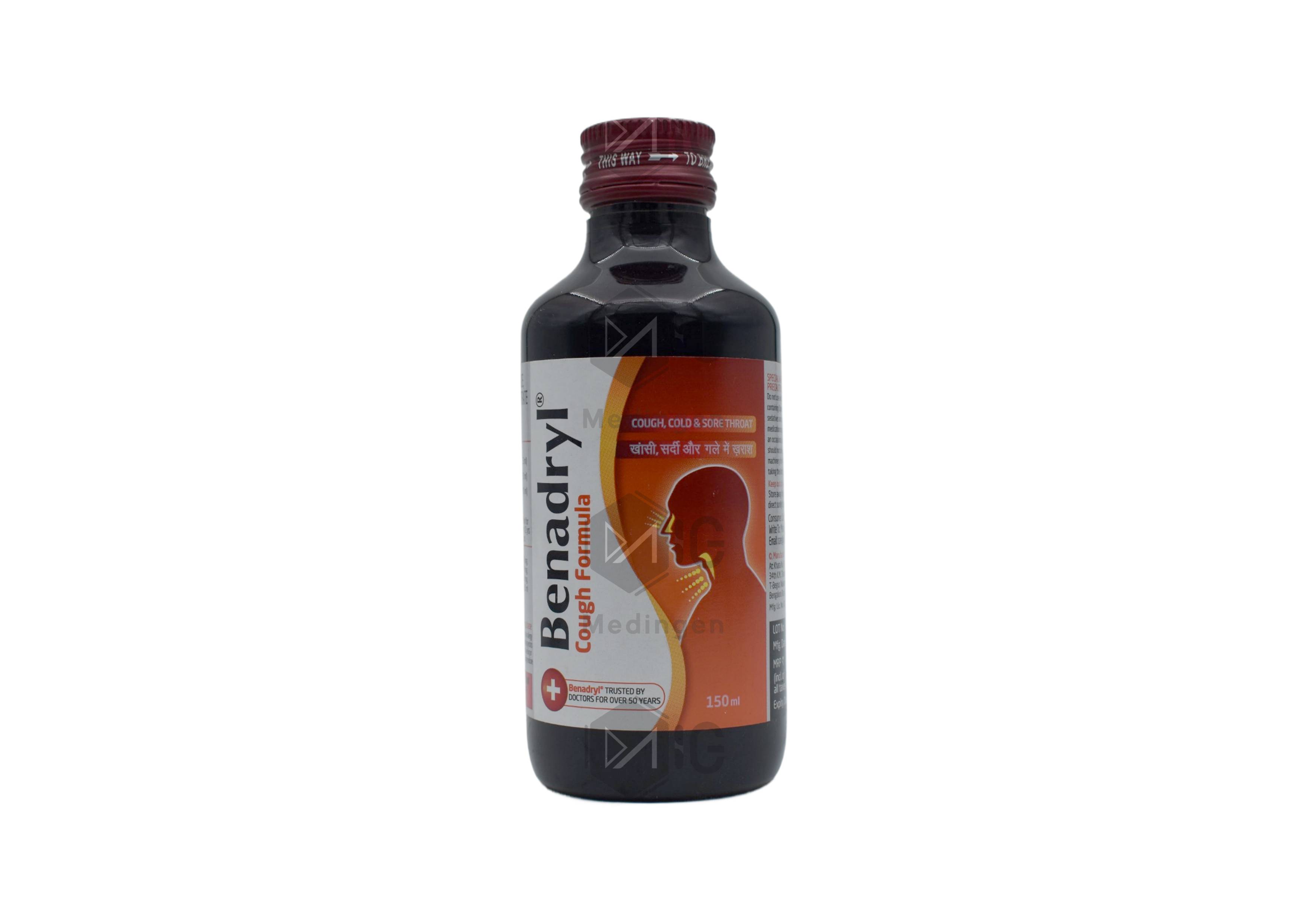 BENADRYL SYRUP 150ML