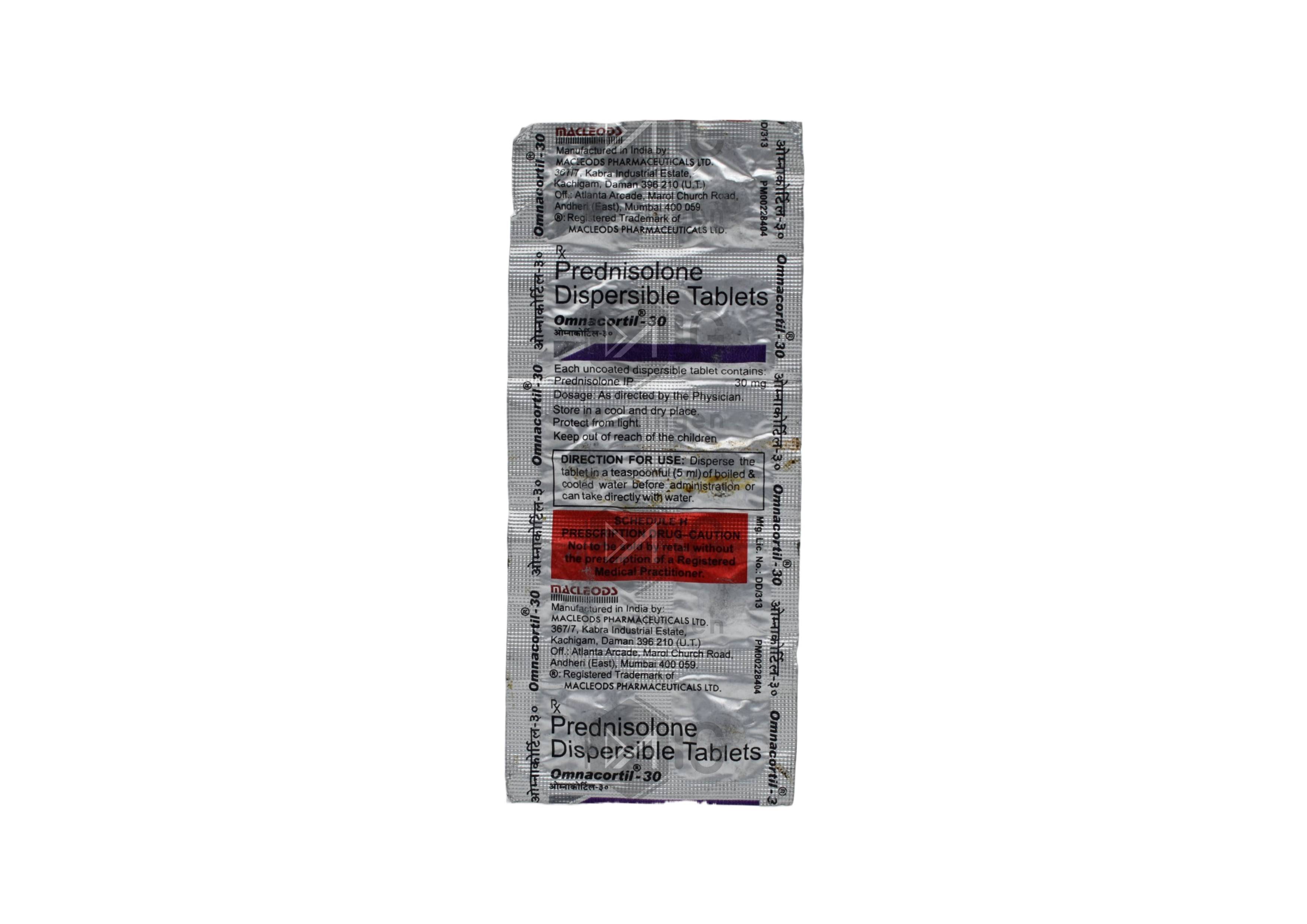 OMNACORTIL 5MG