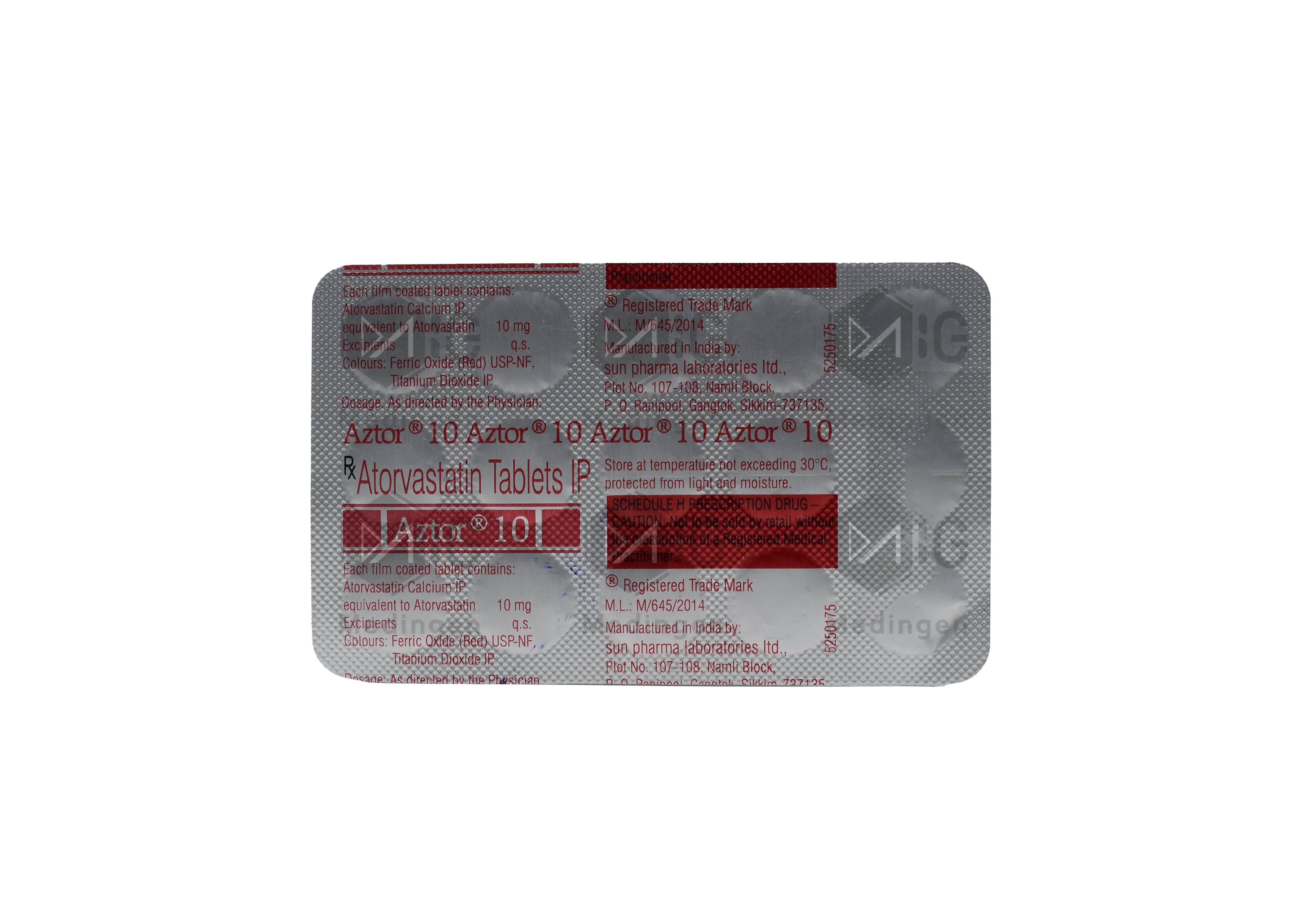 AZTOR 10MG