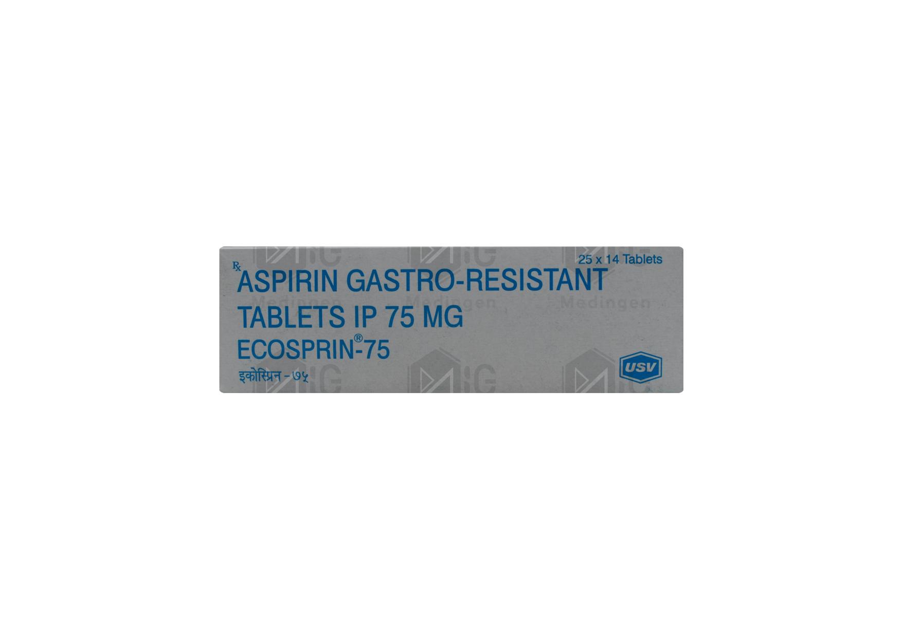 ECOSPRIN 75MG
