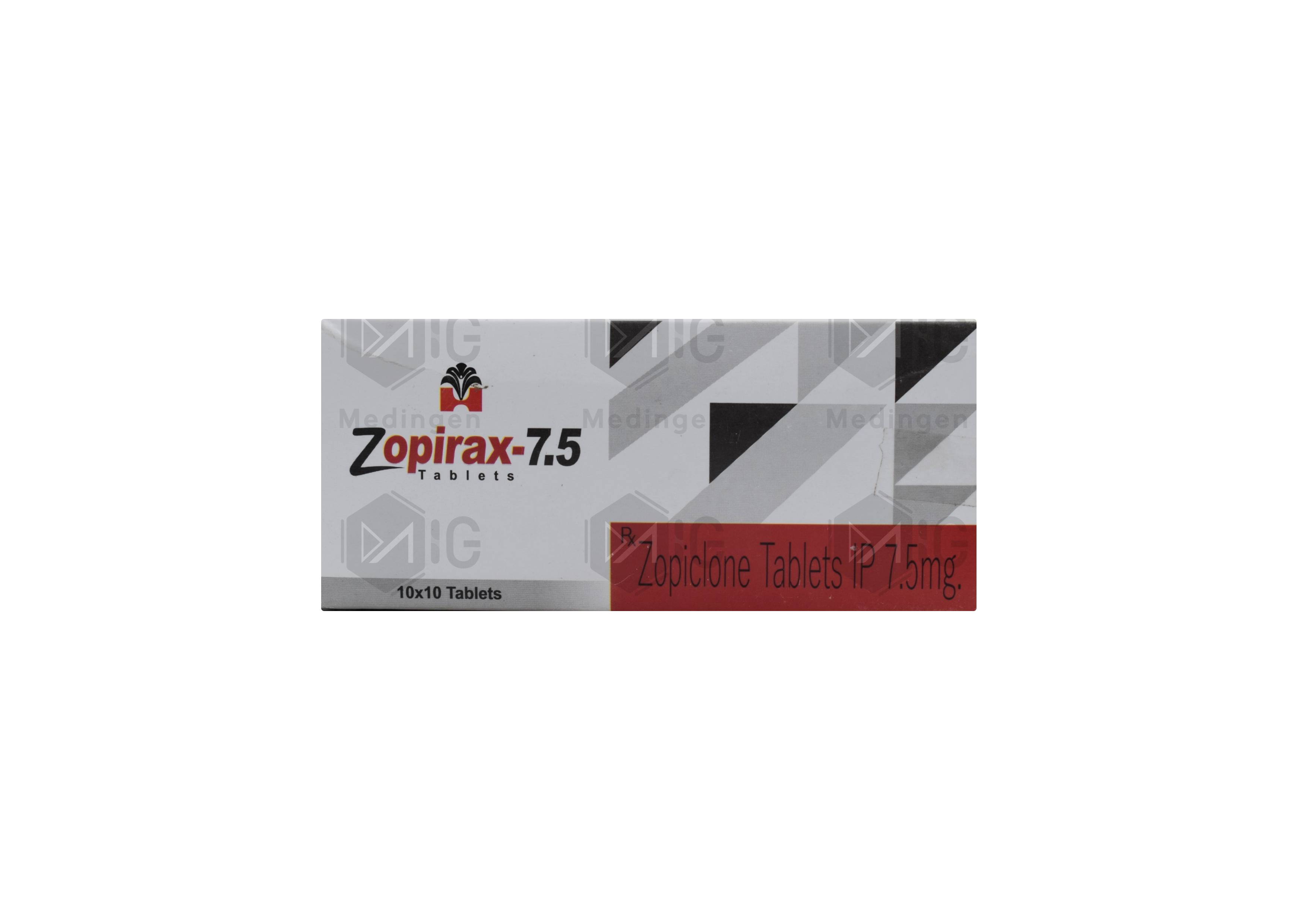 ZOPIRAX 7.5MG