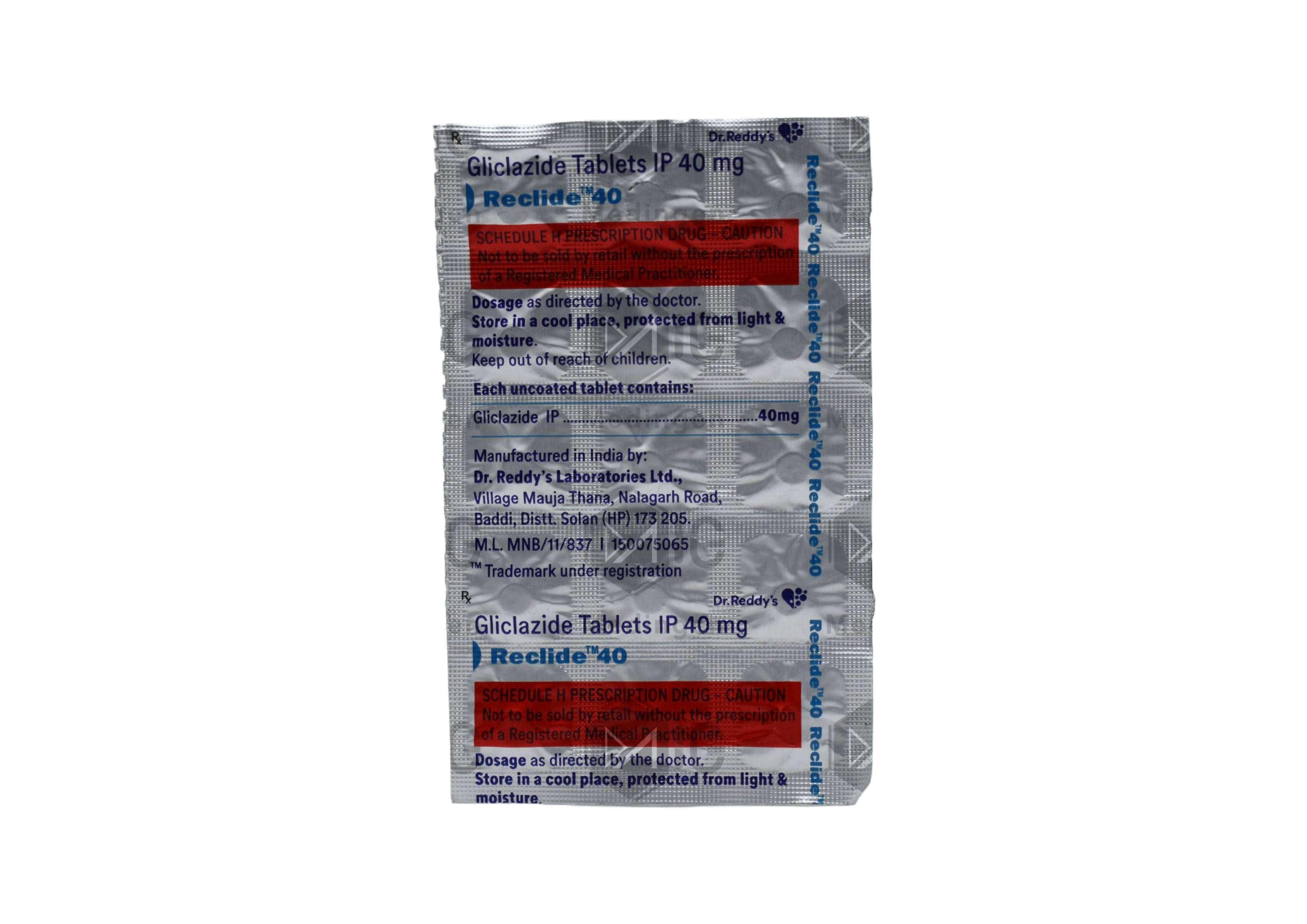 RECLIDE 40MG