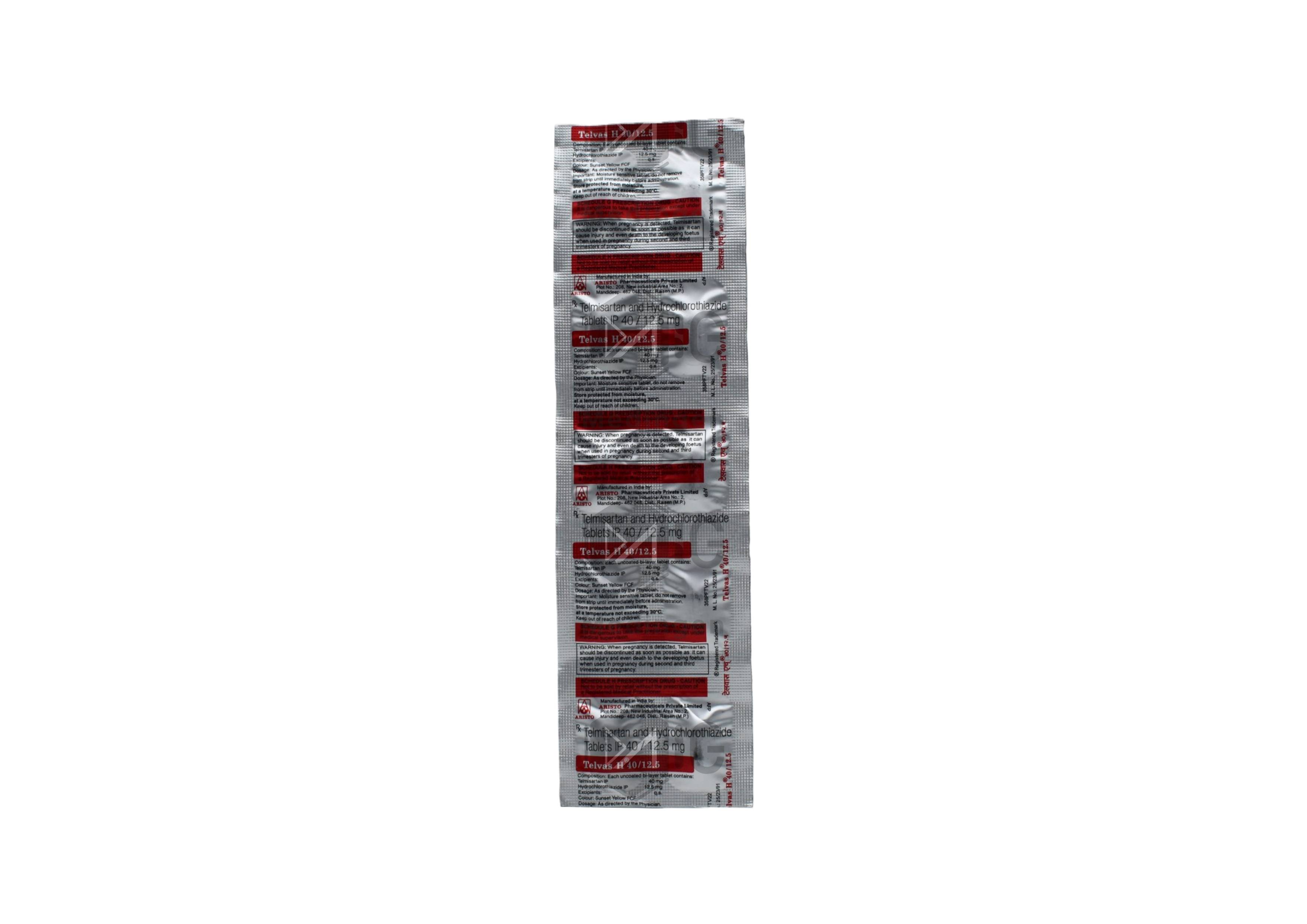 TELVAS H 40/12.5MG