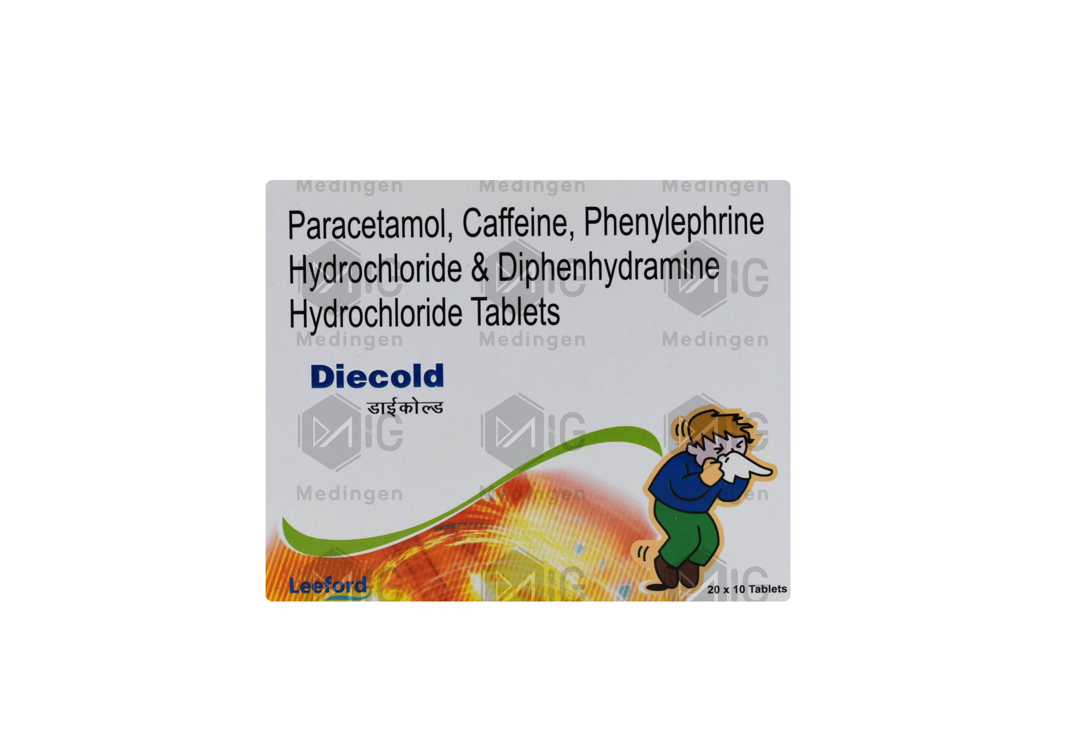 DIECOLD TABLET